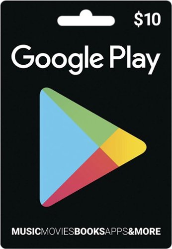  Google Play - $10 Gift Card