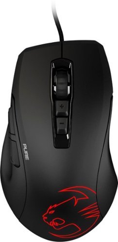  ROCCAT - Kone Pure Owl-Eye Wired Optical Gaming Mouse - Black