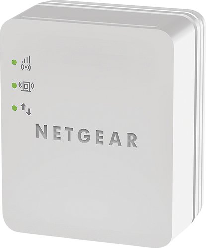  NETGEAR - Wi-Fi Booster for Mobile Range Extender - White