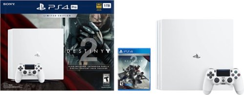 Sony - PlayStation 4 Pro 1TB Limited Edition Destiny 2 Console Bundle - White