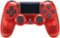 Sony - DualShock 4 Wireless Controller for PlayStation 4 - Red Crystal-Front_Standard 