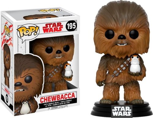  Funko - Pop! Star Wars Last Jedi Chewbacca with Porg - Multicolor