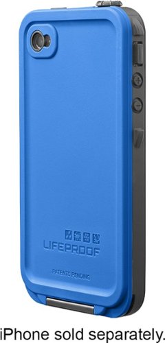  LifeProof - Case for Apple® iPhone® 4 and 4S - Blue
