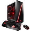 iBUYPOWER - Gaming Desktop - Intel Core i7 - 16GB Memory - NVIDIA GeForce GTX 1060 - 120GB Solid State Drive + 2TB Hard Drive - Black/Red-Front_Standard