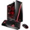 iBUYPOWER - Gaming Desktop - Intel Core i7 - 16GB Memory - NVIDIA GeForce GTX 1060 - 120GB Solid State Drive + 2TB Hard Drive - Black/Red-Front_Standard