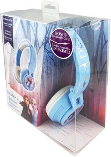 KIDdesigns Frozen II Bluetooth Headphones - blue HOW TO BUY