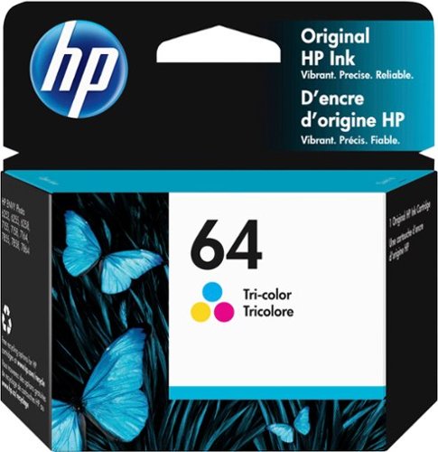 HP - 64 Standard Capacity Ink Cartridge - Tri-Color