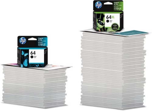 Color Black HP - 64 Standard Capacity Ink Cartridge - Black