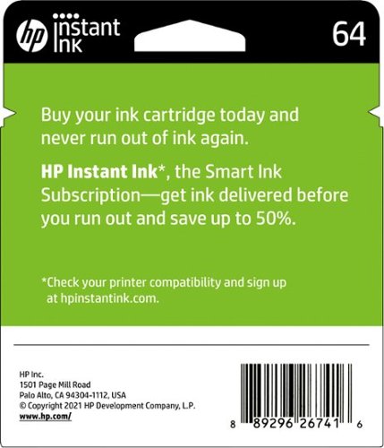 HP - 64 2-Pack Standard Capacity Ink Cartridges - Black & Tri-Color