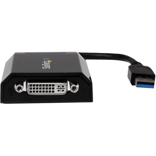 StarTech.com - External Video Adapter - Black-Front_Standard 