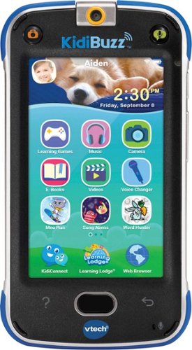 VTech - KidiBuzz - Black/blue-Front_Standard 