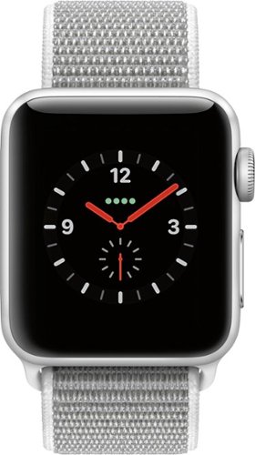 Apple Watch Series 3 (GPS + Cellular), 38mm Silver Aluminum Case