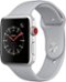 Apple Watch Series 3 (GPS + Cellular), 42mm Silver Aluminum Case with Fog Sport Band - Silver Aluminum - (2017)-Angle_Standard