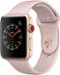 Apple Watch Series 3 (GPS + Cellular) 42mm Gold Aluminum Case with Pink Sand Sport Band - Gold Aluminum-Angle_Standard 