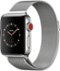 Apple Watch Series 3 (GPS + Cellular) 38mm Stainless Steel Case with Milanese Loop - Stainless Steel (AT&T) - (2017)-Angle_Standard