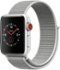 Apple Watch Series 3 (GPS + Cellular) 38mm Silver Aluminum Case with Seashell Sport Loop - Silver Aluminum (Verizon) - (2017)-Angle_Standard
