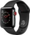 Apple Watch Series 3 (GPS + Cellular) 38mm Space Black Stainless Steel Case with Black Sport Band - Space Black Stainless Steel (Verizon) - (2017)-Angle_Standard
