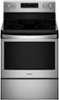 Whirlpool - 5.3 Cu. Ft. Self-Cleaning Freestanding Fingerprint Resistant Electric Range-Front_Standard