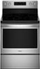 Whirlpool - 5.3 Cu. Ft. Freestanding Electric Convection Range with Self-High Heat Cleaning Method - Stainless Steel-Front_Standard