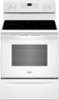 Whirlpool - 5.3 Cu. Ft. Freestanding Electric Range - White-Front_Standard