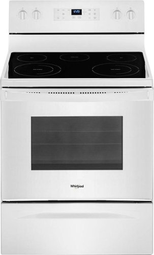  Whirlpool - 5.3 Cu. Ft. Self-Cleaning Freestanding Electric Range
