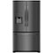 Frigidaire - 26.8 Cu. Ft. French Door Refrigerator - Black stainless steel-Front_Standard