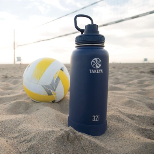 Takeya Actives 32-oz. Water Bottle with Spout Lid - Midnight HOW TO BUY