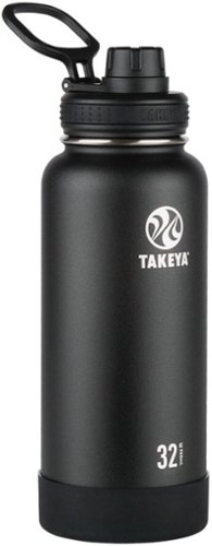 Takeya - Actives 32oz Spout Bottle - Onyx