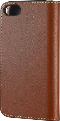  Platinum™ - Genuine American Leather Folio Case for Apple® iPhone® 7, 8 and SE (2nd generation) - Bourbon