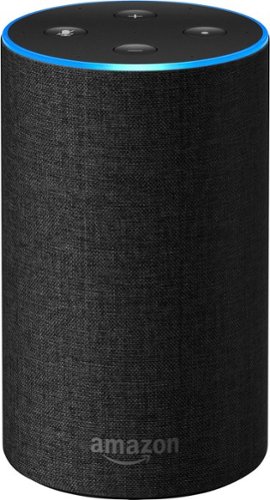 Amazon - Echo (2nd Gen) - Smart Speaker with Alexa - Charcoal Fabric