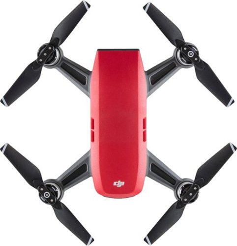 DJI - Spark Quadcopter - Red-Front_Standard