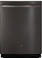 GE - 24" Built-In Dishwasher - Black Stainless Steel-Front_Standard