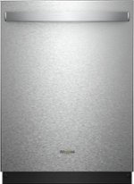 Whirlpool - 24" Built-In Dishwasher - Stainless steel - Front_Standard