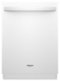 Whirlpool - 24" Built-In Dishwasher - White-Front_Standard