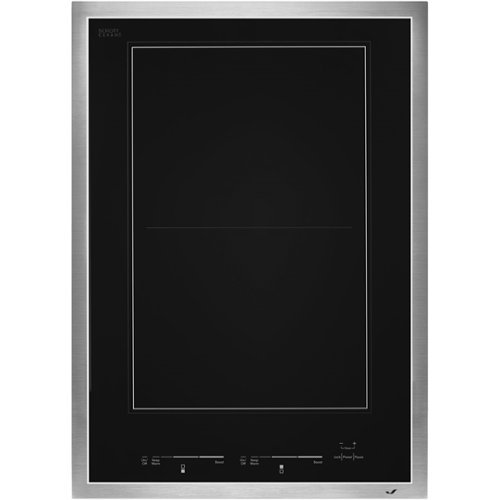 JennAir - 15" Electric Induction Cooktop - Black/silver