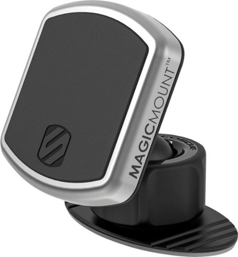  Scosche - MagicMOUNT Pro Dash Magnetic Holder for Mobile Phones - Black