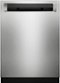 KitchenAid - 24" Built-In Dishwasher - Stainless Steel-Front_Standard