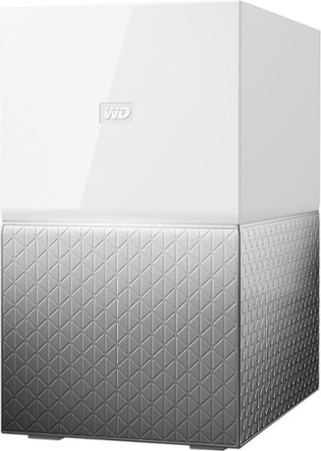 WD - My Cloud Home Duo 8TB 2-Bay Personal Cloud - White