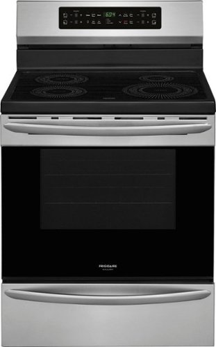 Frigidaire - Gallery 5.4 Cu. Ft. Self-Cleaning Freestanding Electric Induction Convection Range-Front_Standard 