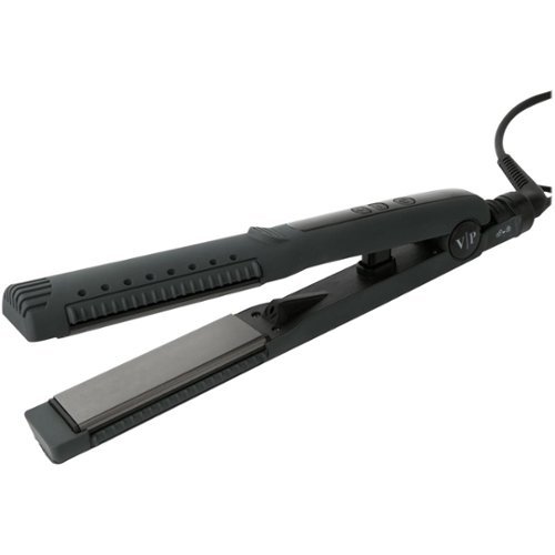 Vanity Planet - Tame Tourmaline Flat Iron - Black-Angle_Standard 