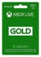 Microsoft - Xbox Live 12 Month Gold Membership-Front_Standard