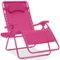 Best Choice Products - Oversized Zero Gravity Chair, Folding Outdoor Patio Recliner w/ Cup Holder - Ultimate Pink-Front_Standard