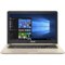 ASUS - VivoBook Pro 15 N580VD 15.6" Touch-Screen Laptop - Intel Core i7 - 16GB Memory - NVIDIA GeForce GTX 1050 - 512GB SSD - Gold and metal with hairline finish-Front_Standard 