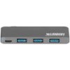 Urban Factory - 4-Port USB Hub - Sideral Gray-Front_Standard