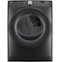 GE - 7.8 Cu. Ft. Stackable Smart Electric Dryer with Sanitize Cycle - Carbon Graphite-Front_Standard