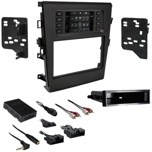 Metra - Dash Kit for Select 2013 Ford Fusion Vehicles - Black