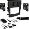 Metra - Dash Kit for Select 2013-2020 Ford Fusion DIN DDIN - Black-Front_Standard