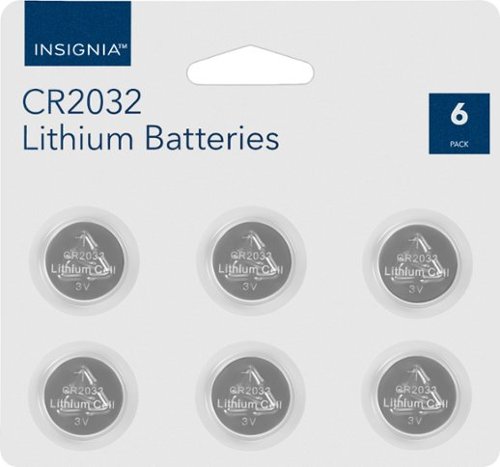 Insignia™ - CR2032 Batteries (6-Pack)