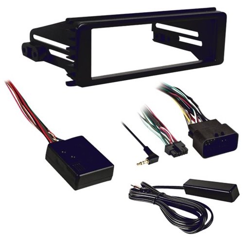 Metra - Dash Kit for Select 1998-2013 Harley Davidson FL Vehicles - Black