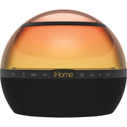 iHome - iBT175V2 Portable Bluetooth Speaker - Black-Front_Standard 